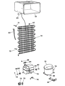 03 - Section3 parts for Ge Refrigerator SSD14CBCL from AppliancePartsPros.com