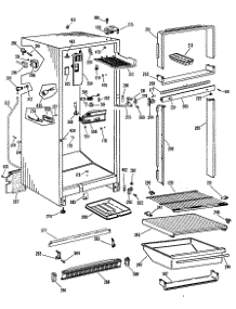 02 - Section2 parts for Ge Refrigerator CTF15CBCR from AppliancePartsPros.com