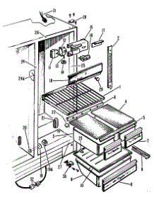 02 - Section2 parts for Ge Refrigerator CSF24EMR from AppliancePartsPros.com