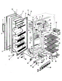 03 - Section3 parts for Ge Refrigerator CSF24EMR from AppliancePartsPros.com