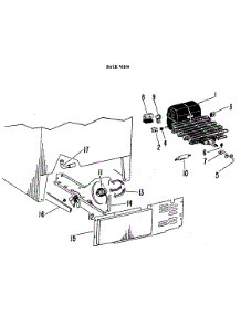 04 - Back View parts for Ge Refrigerator CSF24EMR from AppliancePartsPros.com