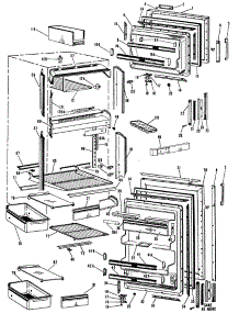 02 - Section2 parts for Ge Refrigerator CTF18ELD from AppliancePartsPros.com