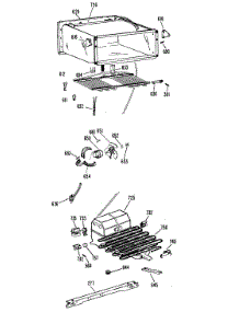 03 - Section3 parts for Ge Refrigerator CTA14CCBR from AppliancePartsPros.com