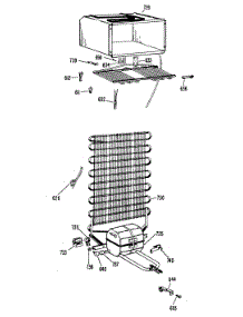 03 - Section3 parts for Ge Refrigerator CTA12CCBL from AppliancePartsPros.com