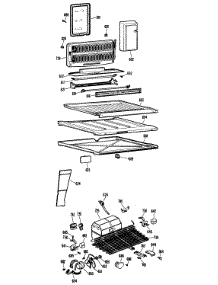 03 - Section3 parts for Ge Refrigerator CTF17CCBL from AppliancePartsPros.com