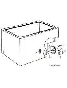 02 - Section2 parts for Ge Freezer FH15CCC from AppliancePartsPros.com