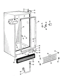 02 - Section2 parts for Ge Freezer FV16CCC from AppliancePartsPros.com
