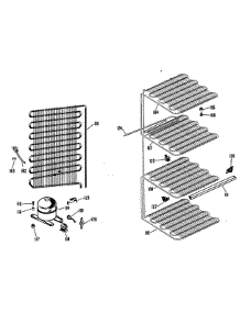 03 - Section3 parts for Ge Freezer FV16CCD from AppliancePartsPros.com