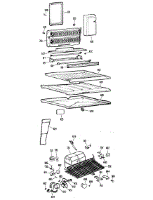 03 - Section3 parts for Ge Refrigerator CTF17CFGR from AppliancePartsPros.com
