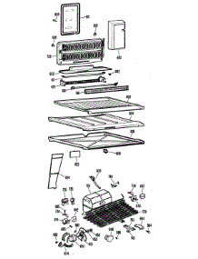 03 - Section3 parts for Ge Refrigerator CTX20EFCR from AppliancePartsPros.com