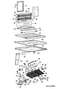 03 - Section3 parts for Ge Refrigerator CTX23EFBR from AppliancePartsPros.com