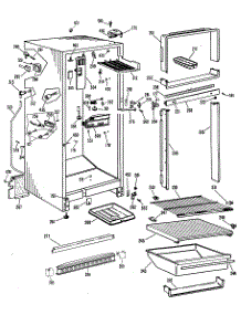 02 - Section2 parts for Ge Refrigerator CTF15CFCL from AppliancePartsPros.com