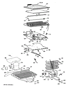 03 - Section3 parts for Ge Refrigerator CTF15CFBL from AppliancePartsPros.com