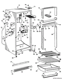 02 - Section2 parts for Ge Refrigerator CTF14CGCL from AppliancePartsPros.com