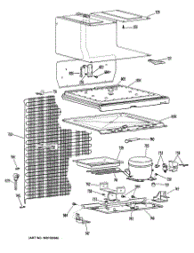 03 - Section3 parts for Ge Refrigerator CTA13CGBR from AppliancePartsPros.com