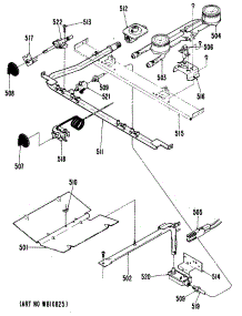 04 - Section4 parts for Ge Range RGB528GEJ2 from AppliancePartsPros.com