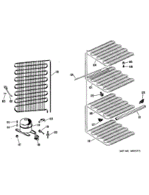 03 - Section3 parts for Ge Freezer FV16CKB from AppliancePartsPros.com