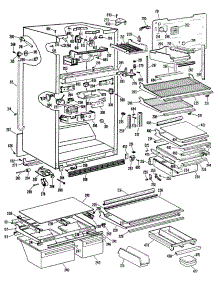 02 - Section2 parts for Ge Refrigerator CTX22GLJRAD from AppliancePartsPros.com