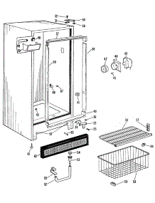 02 - Section2 parts for Ge Freezer FV21CLC from AppliancePartsPros.com