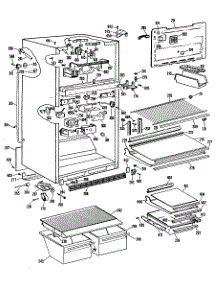 02 - Section2 parts for Ge Refrigerator CTX24GLRRAD from AppliancePartsPros.com