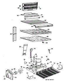 05 - Section5 parts for Ge Refrigerator CTX25DMMLWH from AppliancePartsPros.com