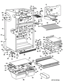 02 - Section2 parts for Ge Refrigerator CTX25GPDRWH from AppliancePartsPros.com