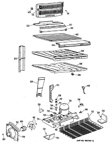 03 - Section3 parts for Ge Refrigerator CTX25GPDRWH from AppliancePartsPros.com