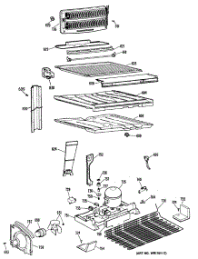 03 - Section3 parts for Ge Refrigerator CTX22GPERWH from AppliancePartsPros.com