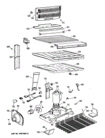 03 - Section3 parts for Ge Refrigerator CTX22GPBRWH from AppliancePartsPros.com