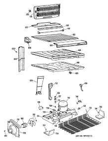 03 - Section3 parts for Ge Refrigerator CTX24GPERWH from AppliancePartsPros.com