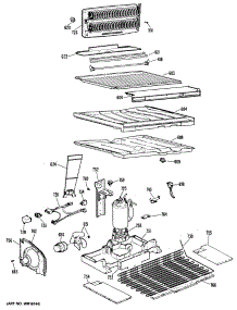 05 - Section5 parts for Ge Refrigerator CTX25DKEL from AppliancePartsPros.com