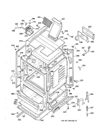 02 - Body Parts parts for Ge Range RGB745GEV3WH from AppliancePartsPros.com