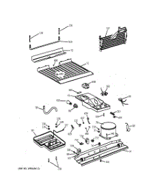 03 - Unit Parts parts for Ge Refrigerator CTX16FAYAWH from AppliancePartsPros.com