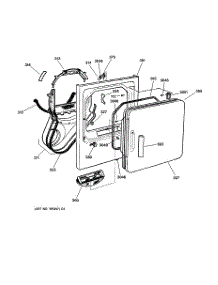 02 - Front Panel & Door parts for Ge Dryer NWSR473EV0WW from AppliancePartsPros.com