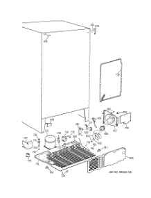04 - Unit Parts parts for Ge Refrigerator CSK20GABBAA from AppliancePartsPros.com