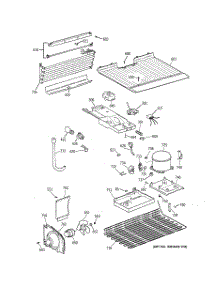 03 - Unit Parts parts for Ge Refrigerator CTX14AYBHLWW from AppliancePartsPros.com