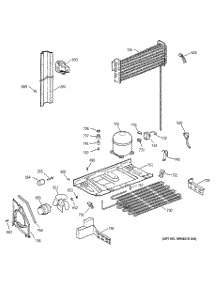 06 - Unit Parts parts for Ge Refrigerator CTX19MACARWW from AppliancePartsPros.com