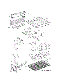 03 - Unit Parts parts for Ge Refrigerator CTX14AYBJLWW from AppliancePartsPros.com