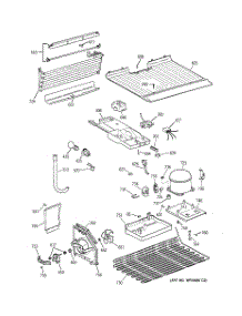 03 - Unit Parts parts for Ge Refrigerator CTX14AYBNLWW from AppliancePartsPros.com
