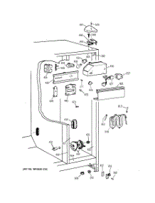 03 - Fresh Food Section parts for Ge Refrigerator CSX22GRBEWW from AppliancePartsPros.com