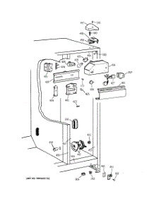 03 - Fresh Food Section parts for Ge Refrigerator CSX22GABEWW from AppliancePartsPros.com
