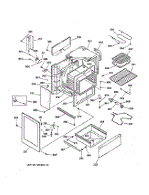 03 - Body Parts parts for Ge Range RB787WY3WW from AppliancePartsPros.com