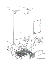 05 - Unit Parts parts for Ge Refrigerator CSX22GRBKAA from AppliancePartsPros.com