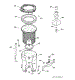 03 - Tub, Basket & Agitator