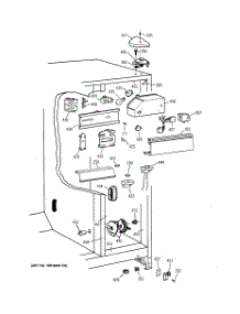 03 - Fresh Food Section parts for Ge Refrigerator CST20KABGWH from AppliancePartsPros.com