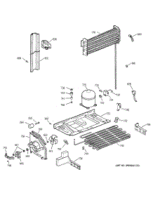 06 - Unit Parts parts for Ge Refrigerator TBX18IIDBRAA from AppliancePartsPros.com