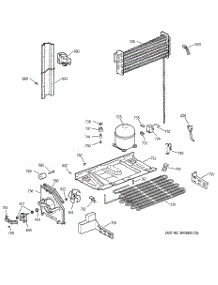 06 - Unit Parts parts for Ge Refrigerator CTX18GICDRAA from AppliancePartsPros.com