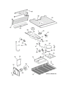 03 - Unit Parts parts for Ge Refrigerator CTX14CYXKRWH from AppliancePartsPros.com