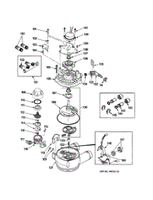 02 - Pump parts for Ge Water Filtration GXSS20B00 from AppliancePartsPros.com