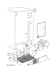 06 - Unit Parts parts for Ge Refrigerator TFX27PFSNBB from AppliancePartsPros.com